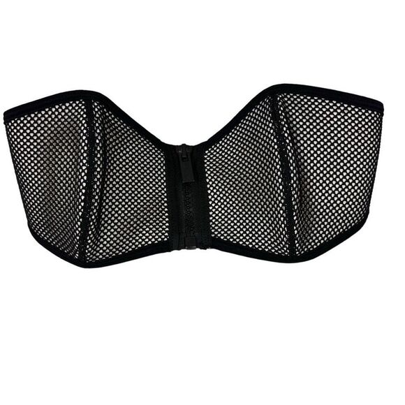 Triangl Neoprene Bikini TOP size Medium Black - Picture 2 of 7